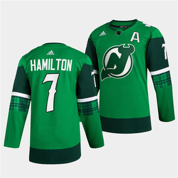 New Andreas Johnsson New Jersey Devils green jersey