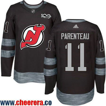 New P. A. Parenteau New Jersey Devils black jersey
