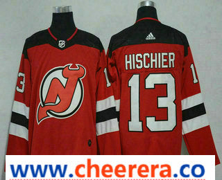 New Nico Hischier New Jersey Devils red jersey