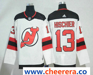New Nico Hischier New Jersey Devils white jersey