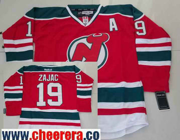 New Travis Zajac New Jersey Devils red jersey