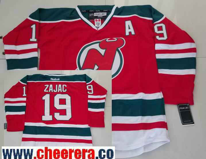 New Travis Zajac New Jersey Devils red jersey