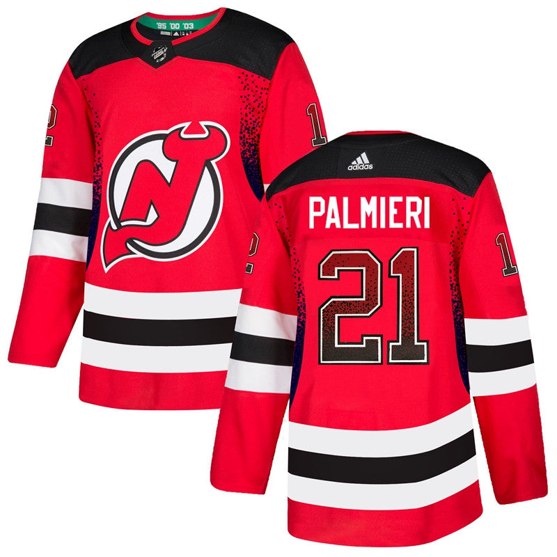 New Kyle Palmieri New Jersey Devils red Fashion jersey