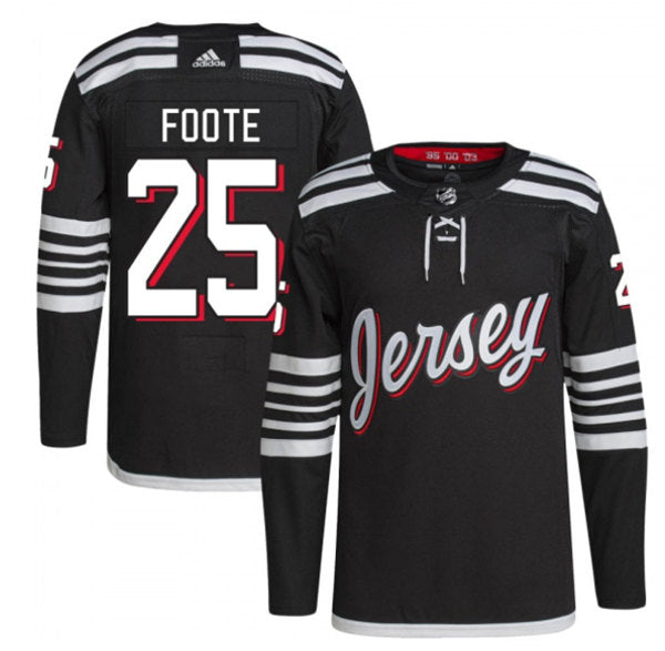 New Nolan Foote New Jersey Devils black jersey