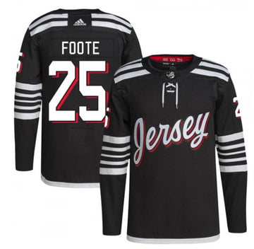 New Nolan Foote New Jersey Devils black jersey