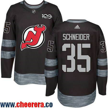 New Cory Schneider New Jersey Devils black jersey