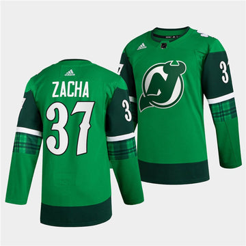 New Pavel Zacha New Jersey Devils green jersey