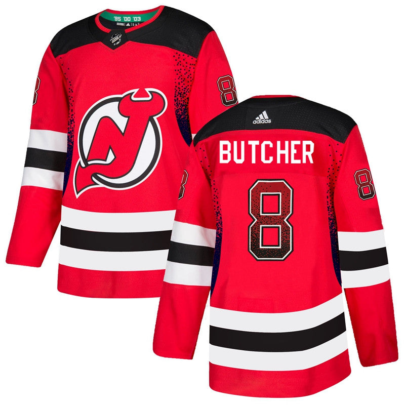 New Will Butcher New Jersey Devils red Fashion jersey