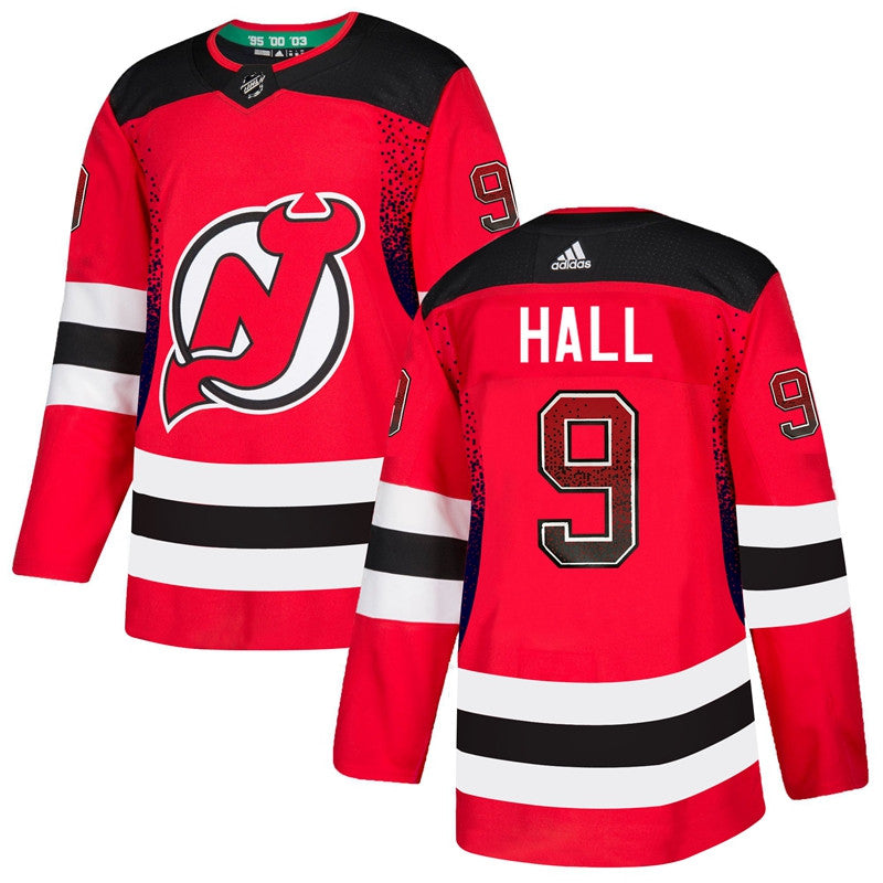 New Taylor Hall New Jersey Devils red Fashion jersey