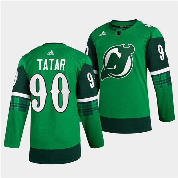 New Tomas Tatar New Jersey Devils green jersey