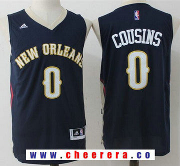 DeMarcus Cousins New Orleans Pelicans navy jersey