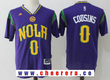 DeMarcus Cousins New Orleans Pelicans purple jersey