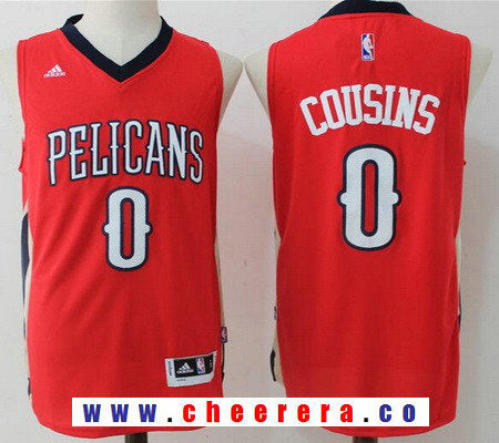 DeMarcus Cousins New Orleans Pelicans red jersey