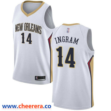 Brandon Ingram New Orleans Pelicans white jersey