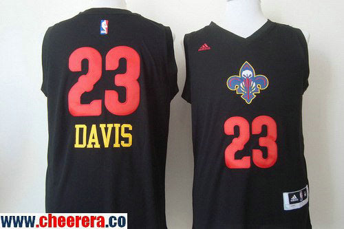 Anthony Davis New Orleans Pelicans black Fashion jersey
