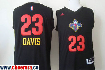 Anthony Davis New Orleans Pelicans black Fashion jersey
