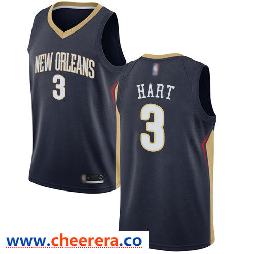 Josh Hart New Orleans Pelicans navy jersey
