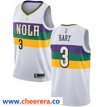 Josh Hart New Orleans Pelicans white jersey