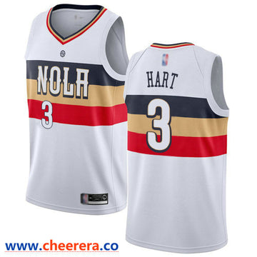 Josh Hart New Orleans Pelicans white jersey