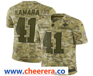 Alvin Kamara New Orleans Saints camo Salute To Service jersey