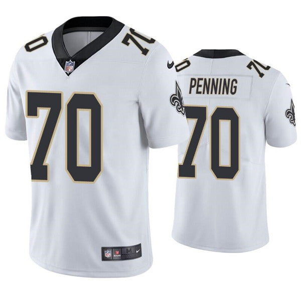 Trevor Penning New Orleans Saints white Vapor jersey