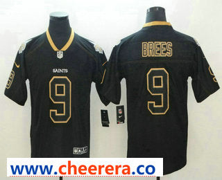 Drew Brees New Orleans Saints black Color Rush jersey