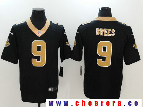 Drew Brees New Orleans Saints black Vapor jersey