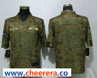 Odell Beckham Jr New York Giants camo Salute To Service jersey