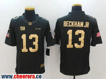 Odell Beckham Jr New York Giants anthracite Salute To Service jersey