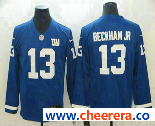 Odell Beckham Jr Nike New York Giants royal Limited jersey
