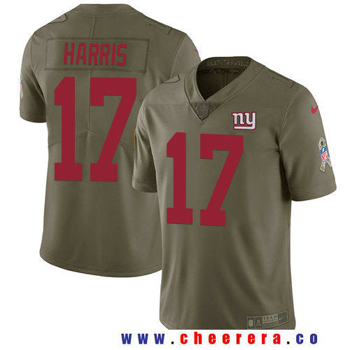 Dwayne Harris New York Giants olive Salute To Service jersey