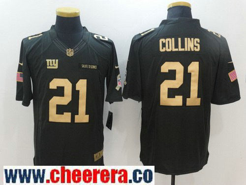 Landon Collins New York Giants anthracite Salute To Service jersey