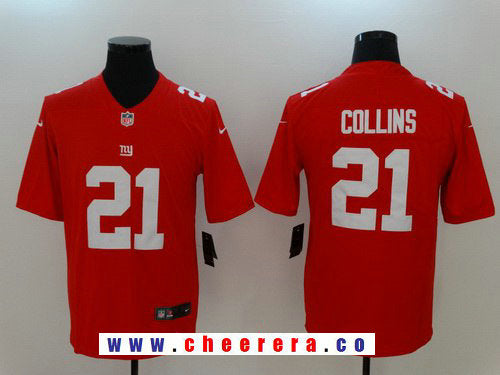 Landon Collins New York Giants red Vapor jersey