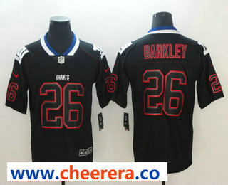 Saquon Barkley New York Giants black Color Rush jersey