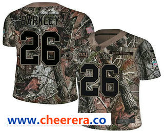 Saquon Barkley New York Giants camo Limited jersey