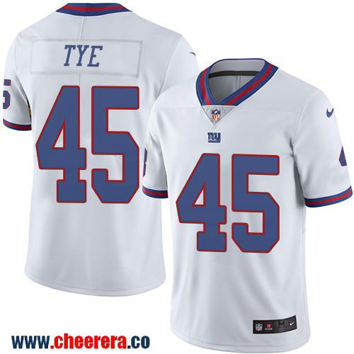 Will Tye New York Giants white Color Rush jersey