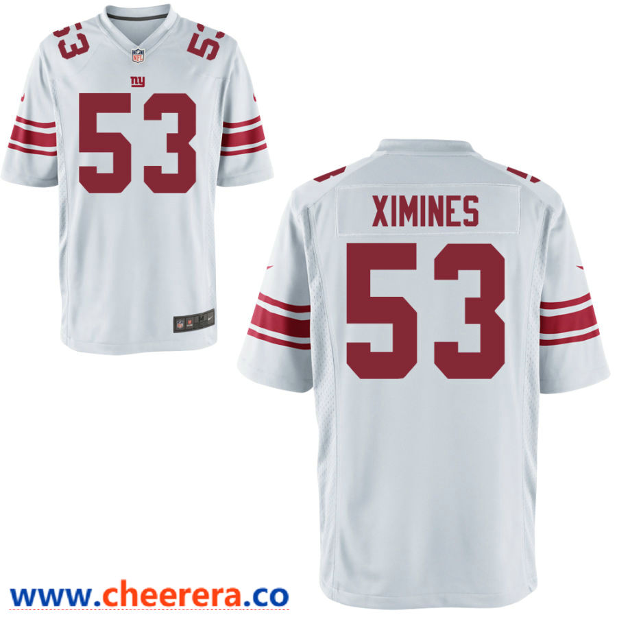 Oshane Ximines New York Giants white Vapor jersey