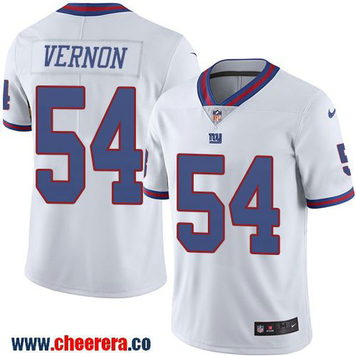 Olivier Vernon New York Giants white Color Rush jersey