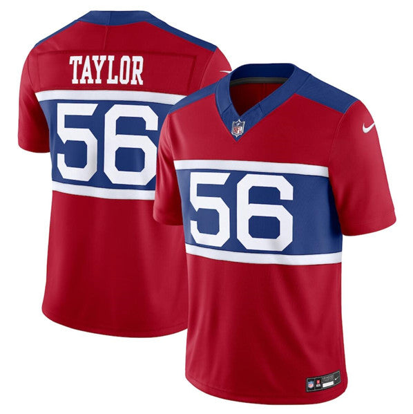 Lawrence Taylor Century New York Giants red Vapor jersey