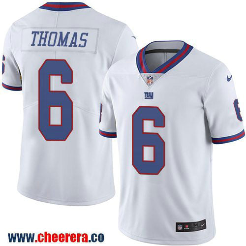 Logan Thomas New York Giants white Color Rush jersey