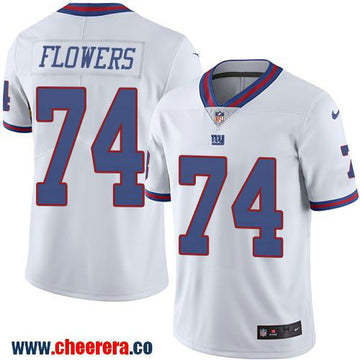 Ereck Flowers New York Giants white Color Rush jersey