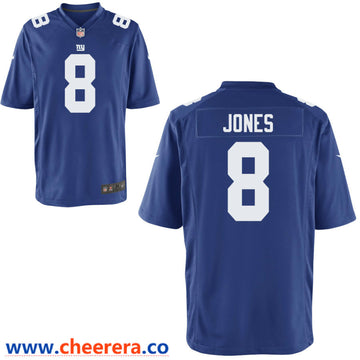 Daniel Jones New York Giants blue Vapor jersey