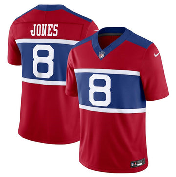 Daniel Jones Century New York Giants red Vapor jersey