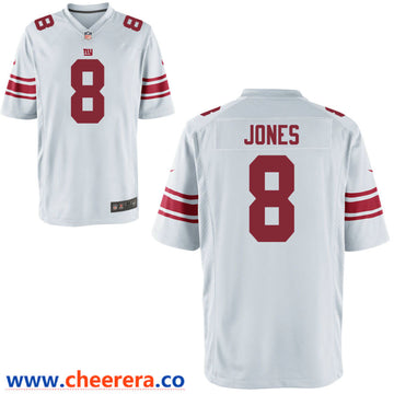 Daniel Jones New York Giants white Vapor jersey