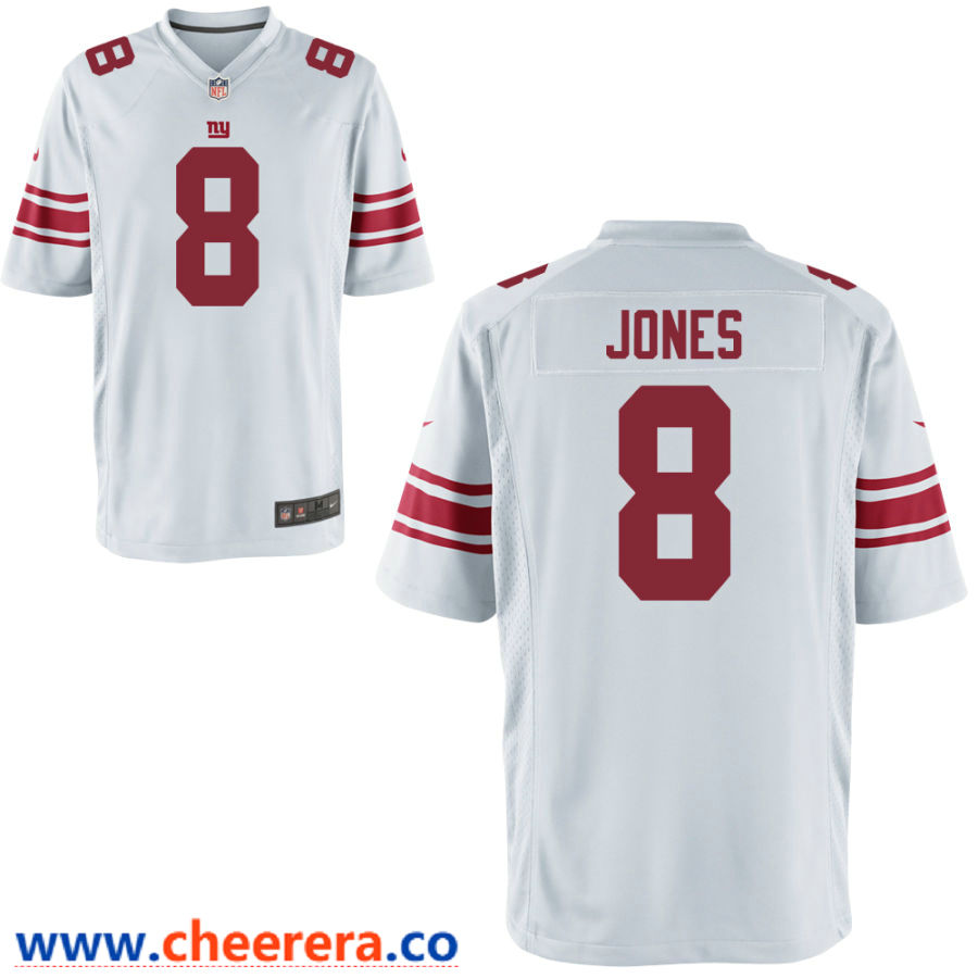 Daniel Jones New York Giants white Vapor jersey