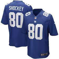 Jeremy Shockey New York Giants blue Vapor jersey