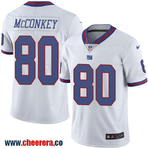 Phil McConkey New York Giants white Color Rush jersey