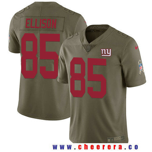 Rhett Ellison New York Giants olive Salute To Service jersey