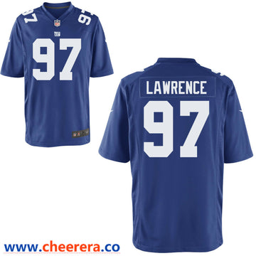 Dexter Lawrence New York Giants blue Vapor jersey