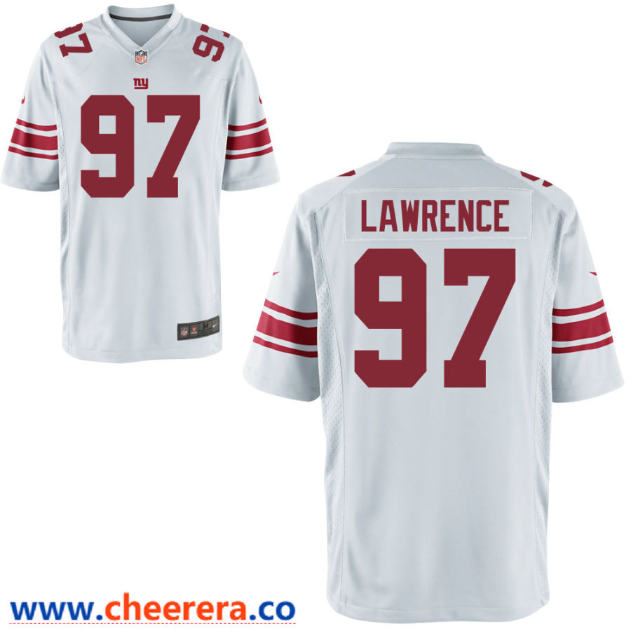 Dexter Lawrence New York Giants white Vapor jersey